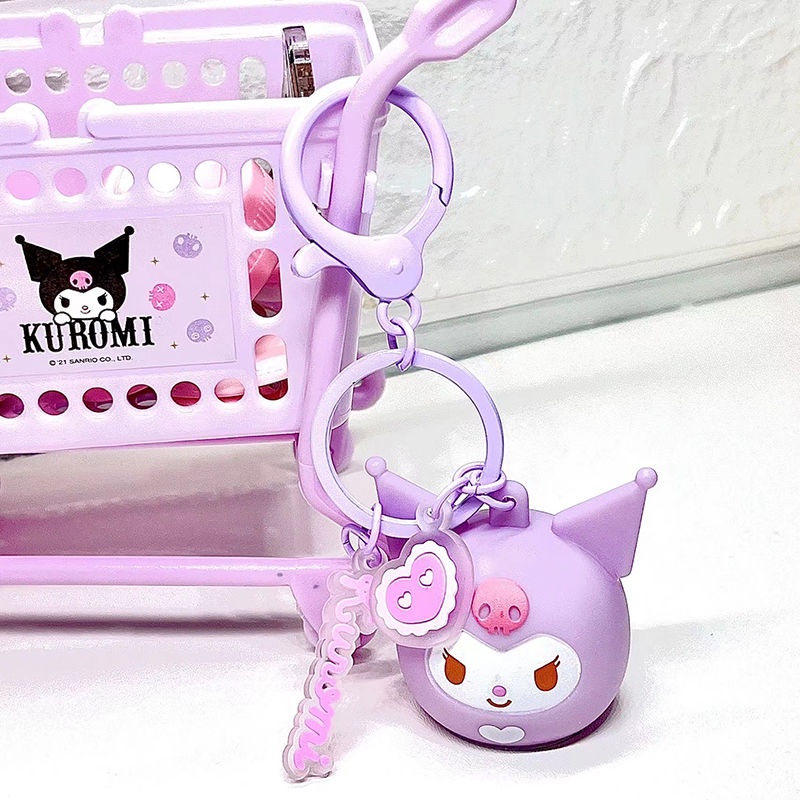 Móc Khóa Dạ Quang Hình Kuromi Sanrio
