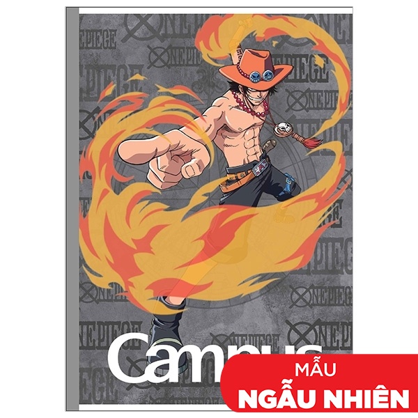 Vở One Piece - B5 Kẻ Ngang Có Chấm 200 Trang - Campus NB-BOPP200 (Mẫu Màu Giao Ngẫu Nhiên)