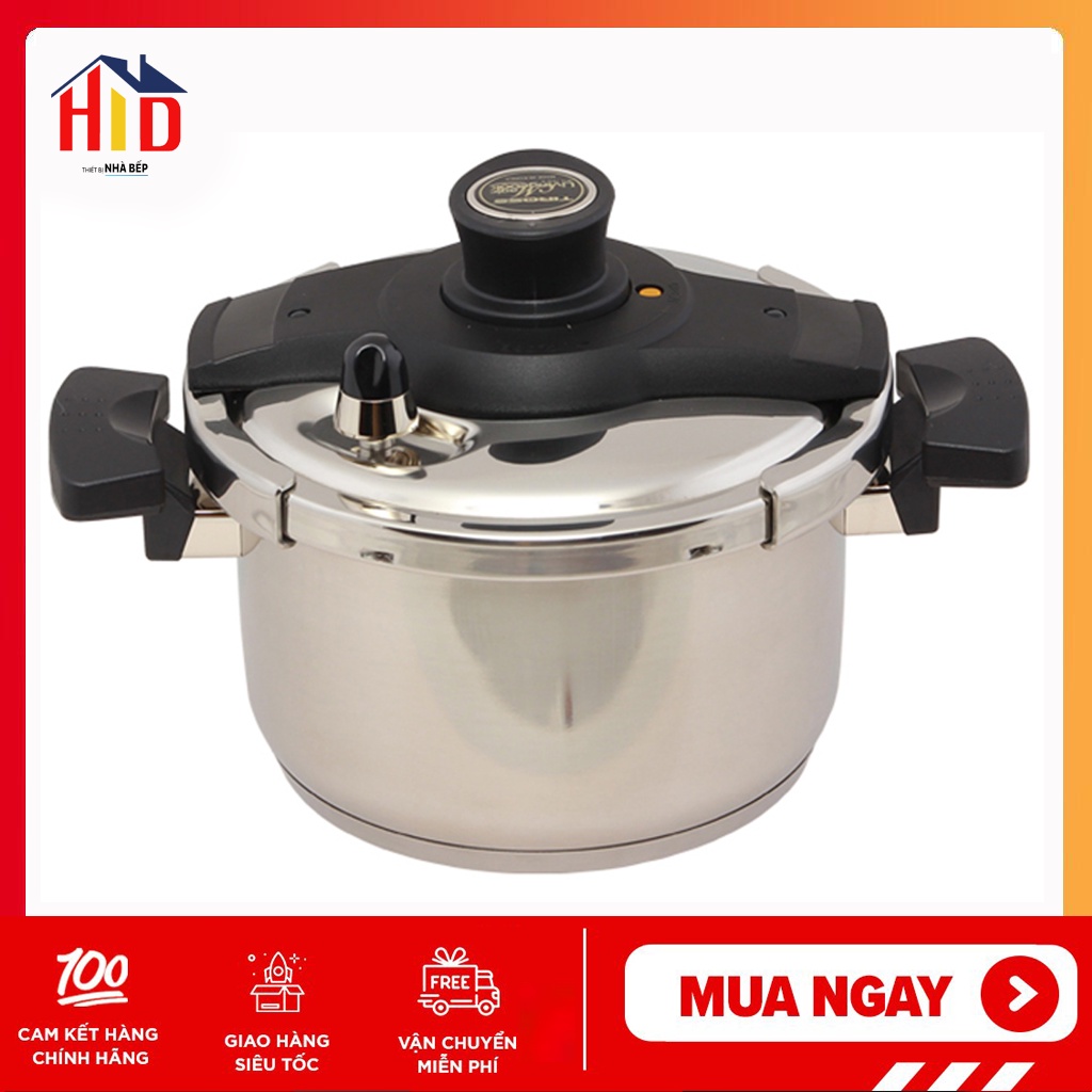 Nôi áp suất dùng Gas và bếp từ dung tích 4.8 - 5.8 lít Tiross TS9483/ TS9482