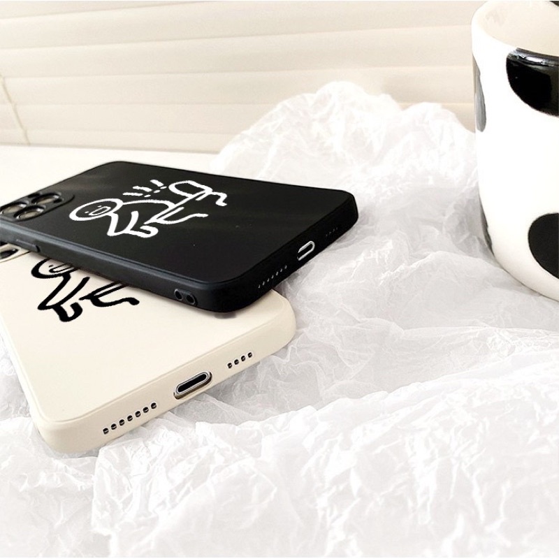 Ốp lưng vuông giả lp13 cạnh hình toa lét giải trí 6/6plus/6splus/7/7plus/8/8plus/x/xr/xs/11/12/pro/max/plus/promax