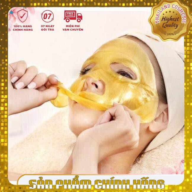 Mặt nạ tinh chất Collagen Nano Vàng 24K dưỡng da (Mask to nguyên mặt)