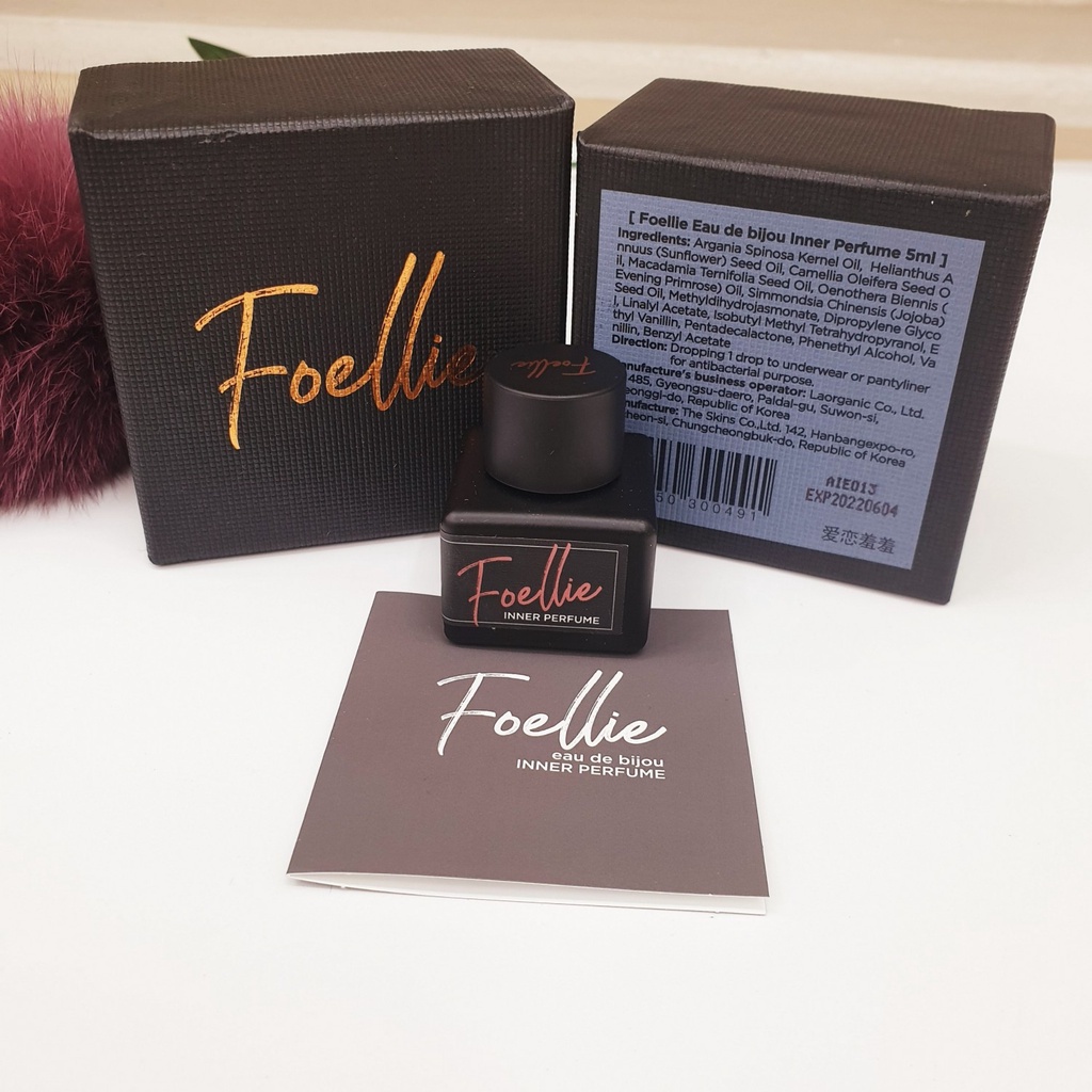 Nước Hoa Vùng Kín Foellie Eau De Bijou 5ml Hương Hoa Hồng Sexy