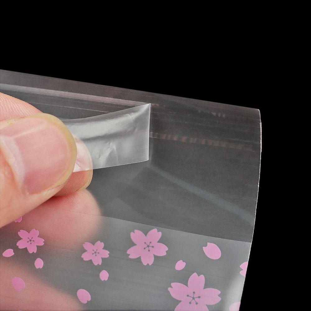 CHOOKEY 100 Túi Nhựa Đựng Quà Giáng Sinh Tự Dính