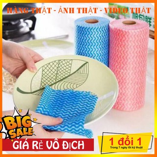 Cuộn khăn vải không dệt lau nhà bếp đa năng 💥SIÊU HOT💥
