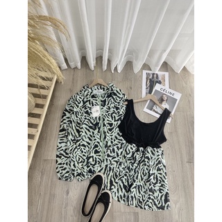 Set 3 Món Áo Gió Vằn Cá Tính