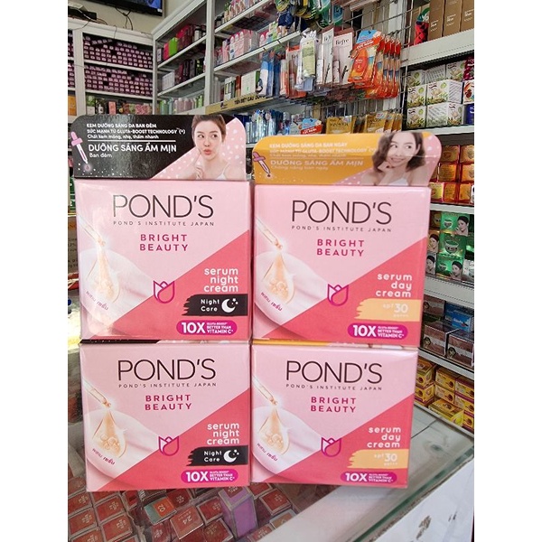 kem dưỡng trắng da pond's bright beauty 50gr ( chuẩn cty )