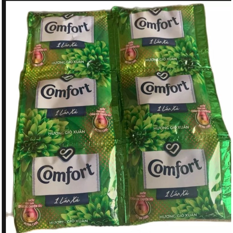 Set 20 gói nước xả Comfort đủ màu 1 dây 10 gói ×20ml
