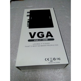 [SIÊU RẺ] Bộ chuyển VGA to HDMI (sắt), bộ chuyển vga ra hdmi sắt chất lượng cao