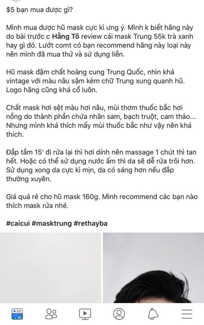 Mặt nạ Thuốc bắc giúp Dưỡng Trắng, Mờ thâm, Se khít lcl, Phục hồi da,... CAICUI 160g [15 - 20.12 về hàng] | BigBuy360 - bigbuy360.vn