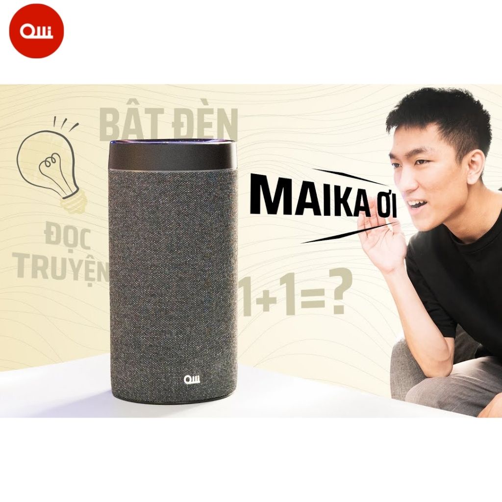 Loa thông Minh Maika Chính hãng - Loa điều khiển bằng giong nói tiếng việt wifi, bluetooth , trợ lý ảo , nhà thông minh