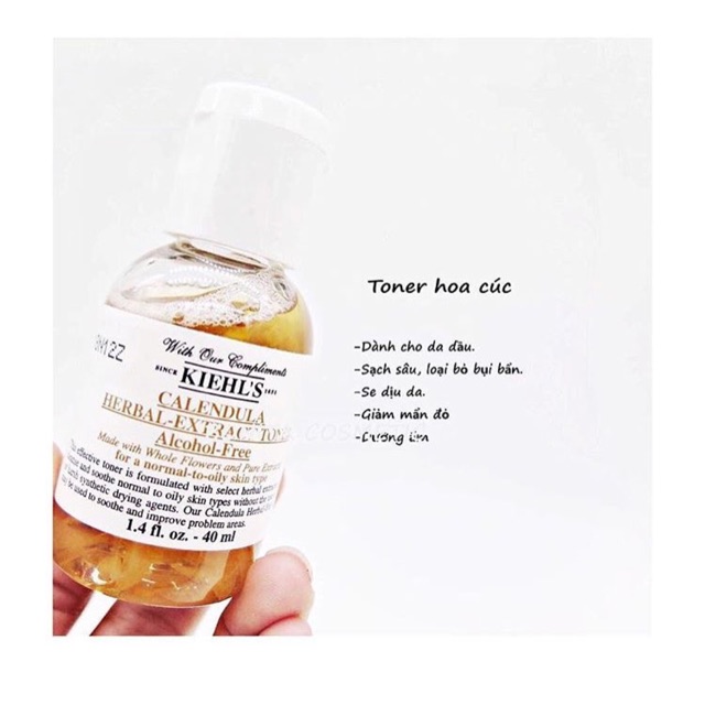 Toner Hoa cúc Kiehl’s minisize