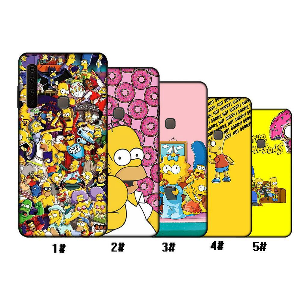 Ốp điện thoại silicon mềm hình The Simpsons IQI117 cho Samsung A9 A10 A10S A20 A20S A20E A30 A30S A40 A40S A50