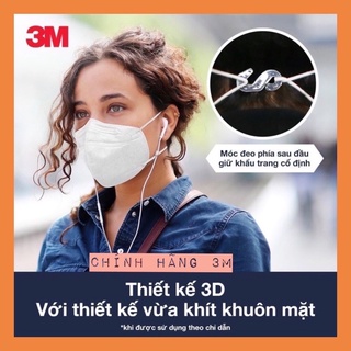 Khẩu trang 3M 9103 Hàn quốc ngăn bụi mịn và vi rut