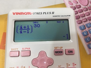 VINACAL 570Es plus 2- Tính được số phức bậc cao
