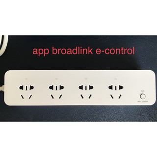 Ổ cắm 4 cổng Wifi 4G điều khiển độc lập App Broadlink hoặc Broadlink eControl-BH 3 tháng