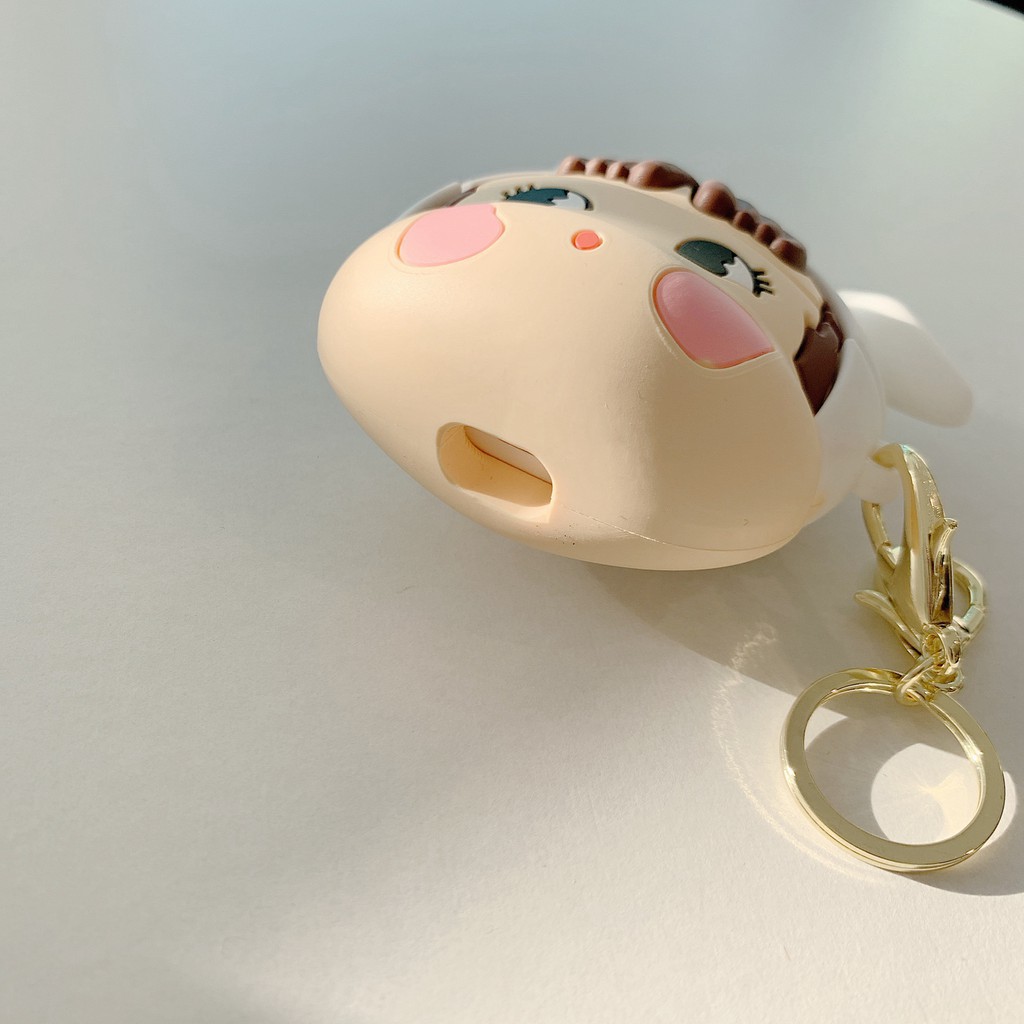 Airpods case Cute rabbit girl airpods pro case keychain airpods 1 2 pro protective cover