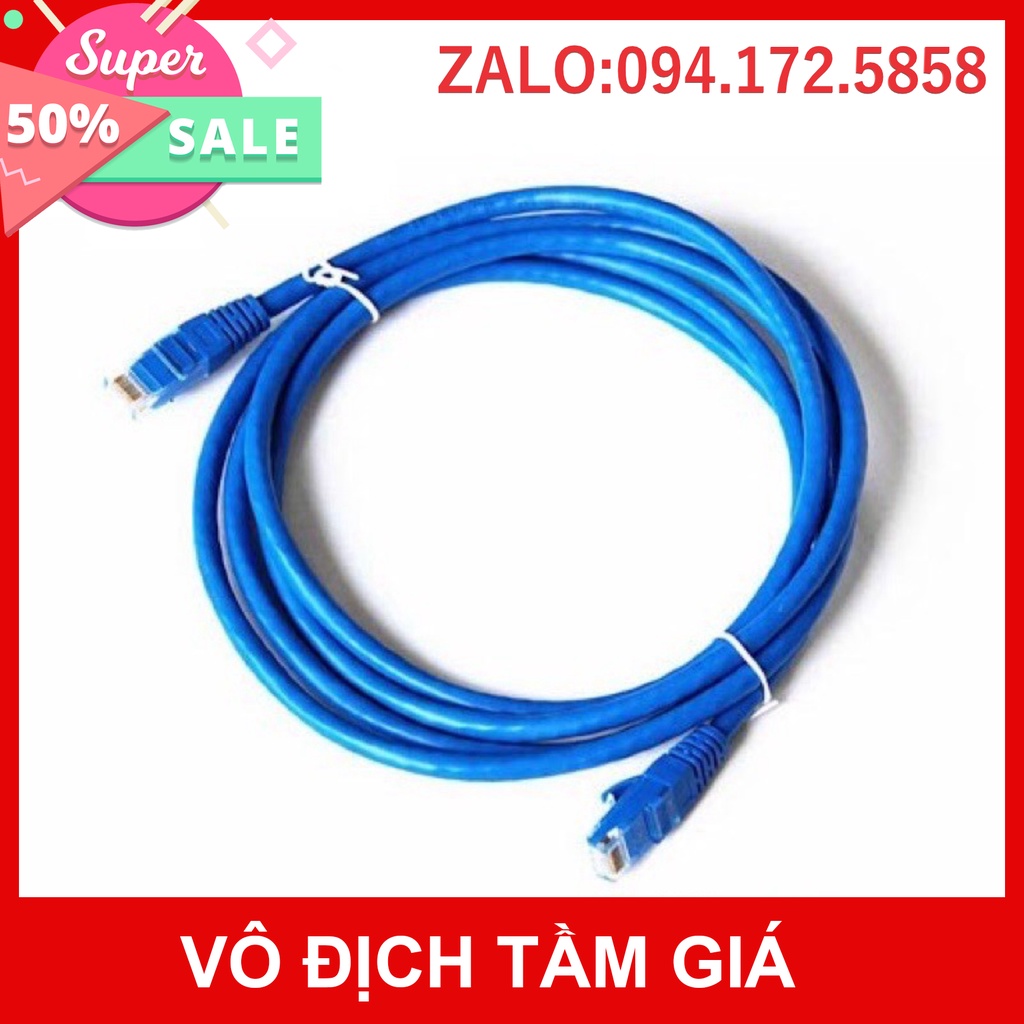 HOT - Dây mạng cat 6 bấm sẵn 2 đầu dài 5m - Dây cáp mạng lan internet xịn tốt cao cấp