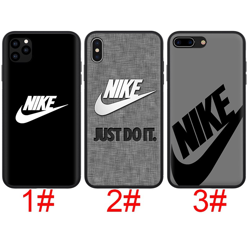 Ốp Lưng Mềm In Logo Nike Cho Iphone 11 12 Pro Mini Xs Max Xr X 85