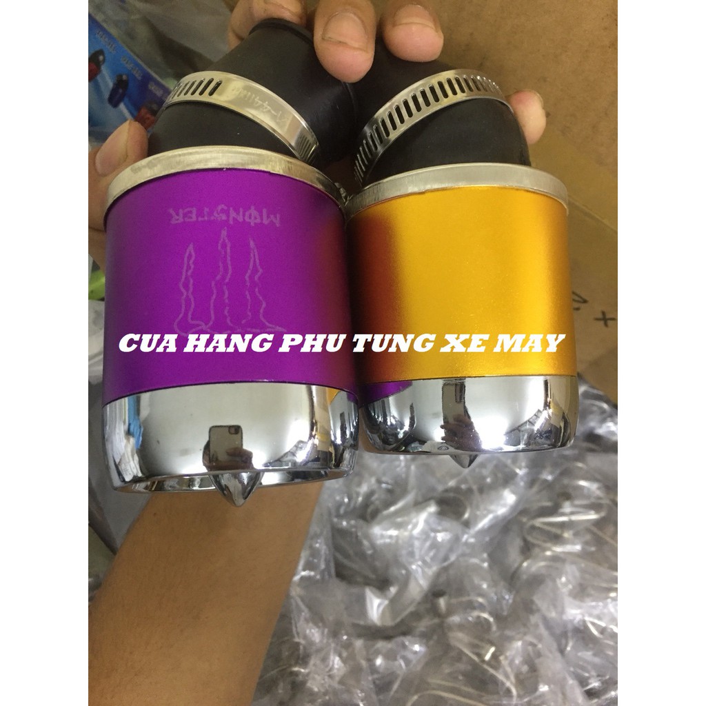 Pô e(lọc gió) tăng tốc hình Cánh quạt cho Dream/ Wave/ Cup