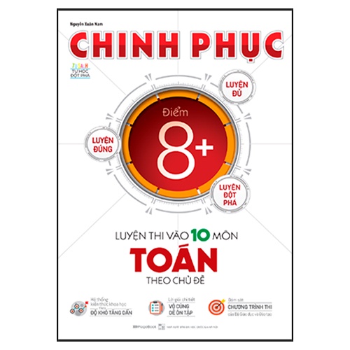 Sách Combo Luyện Thi & Luyện Đề Toán - Chinh phục toàn diện kỳ thi vào 10