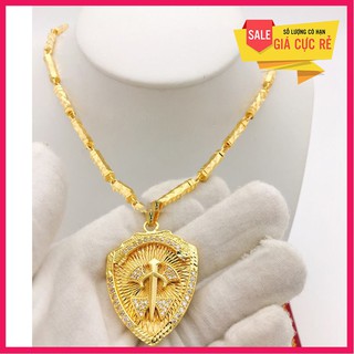 Dây bạc Thái mạ vàng cao cấp + tặng mặt