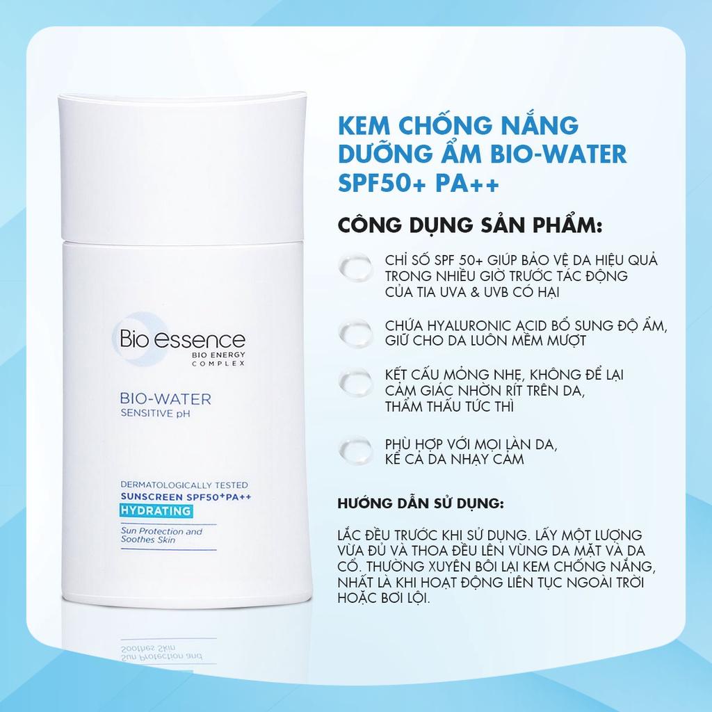 Kem chống nắng Bio-Essence Miracle Bio-Water cooling sunscreen SPF 50+ PA++ 40ml