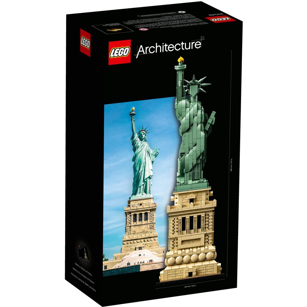 21042 LEGO Architecture Statue of Liberty - Kiến trúc Nữ thần Tự do.