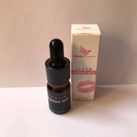 Serum siêu dưỡng môi Onemy 5ml - Detox môi thâm làm hồng và mềm môi