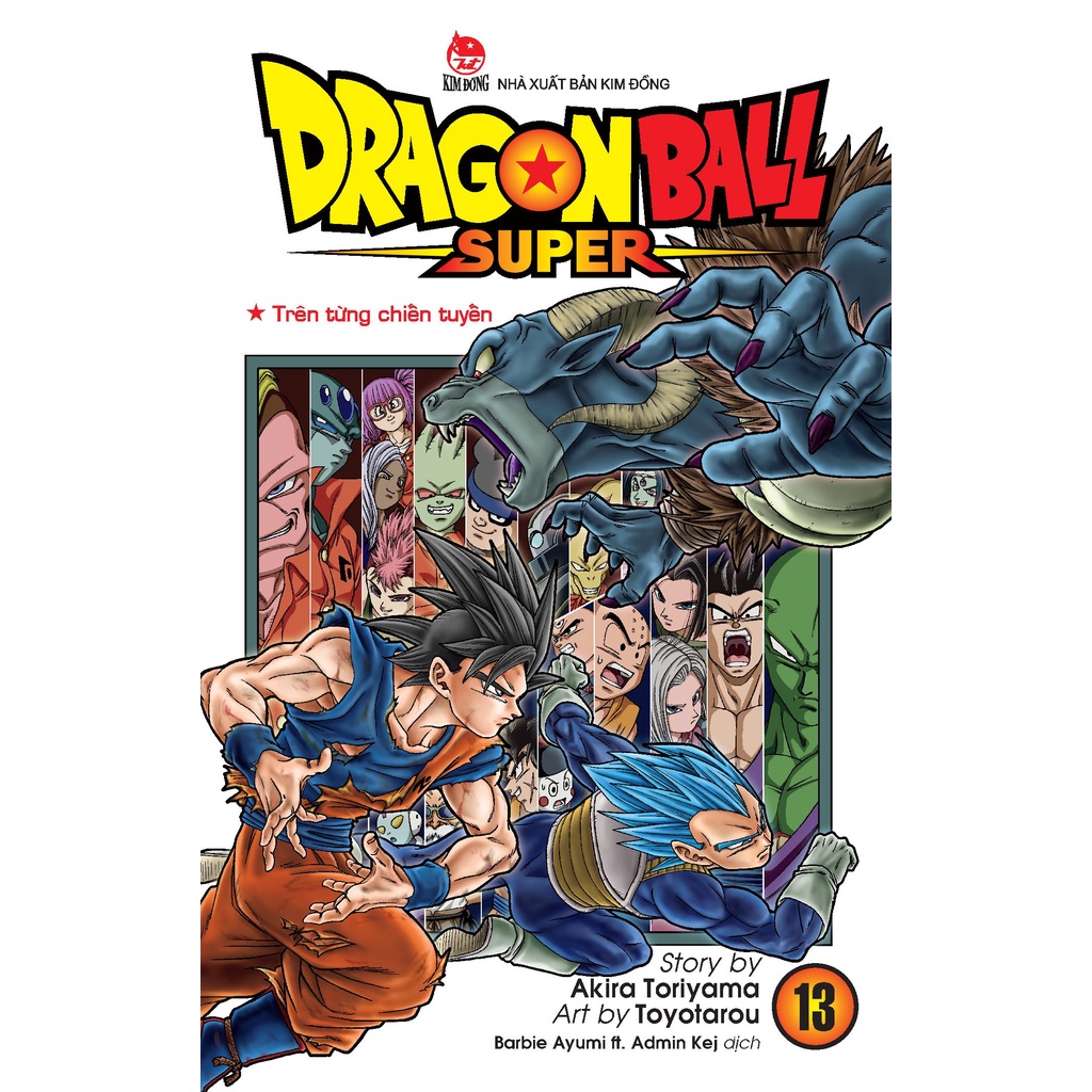 Truyện lẻ - Dragon Ball Super - (Tập 1 ,2,3,4,5,6,7,8) - Nxb Kim Đồng - Chanchanbooks