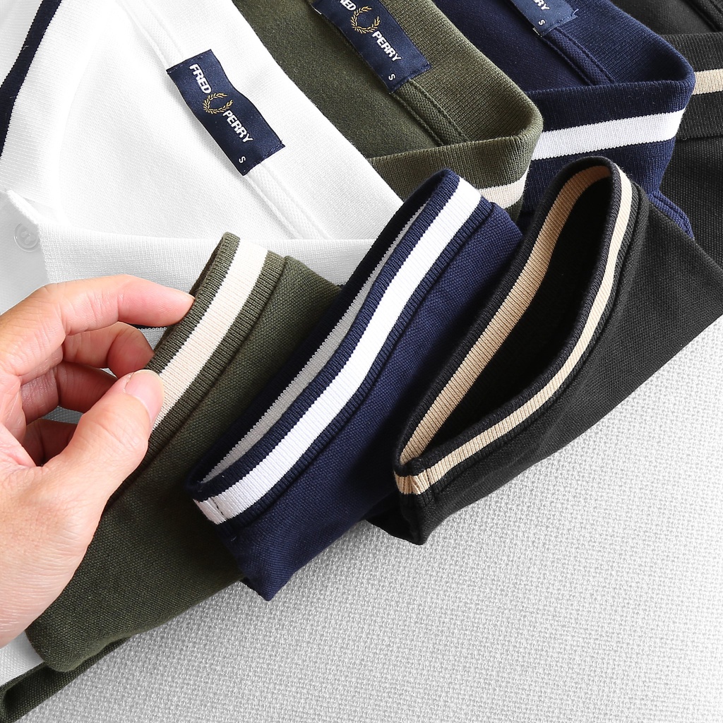 Áo Thun Nam Polo 𝙁𝙋 BASIC Bông Lúa Hàng Xuất Xịn Cao Cấp DV Vải Mịn Mát Form Âu 4 Màu Cao Cấp