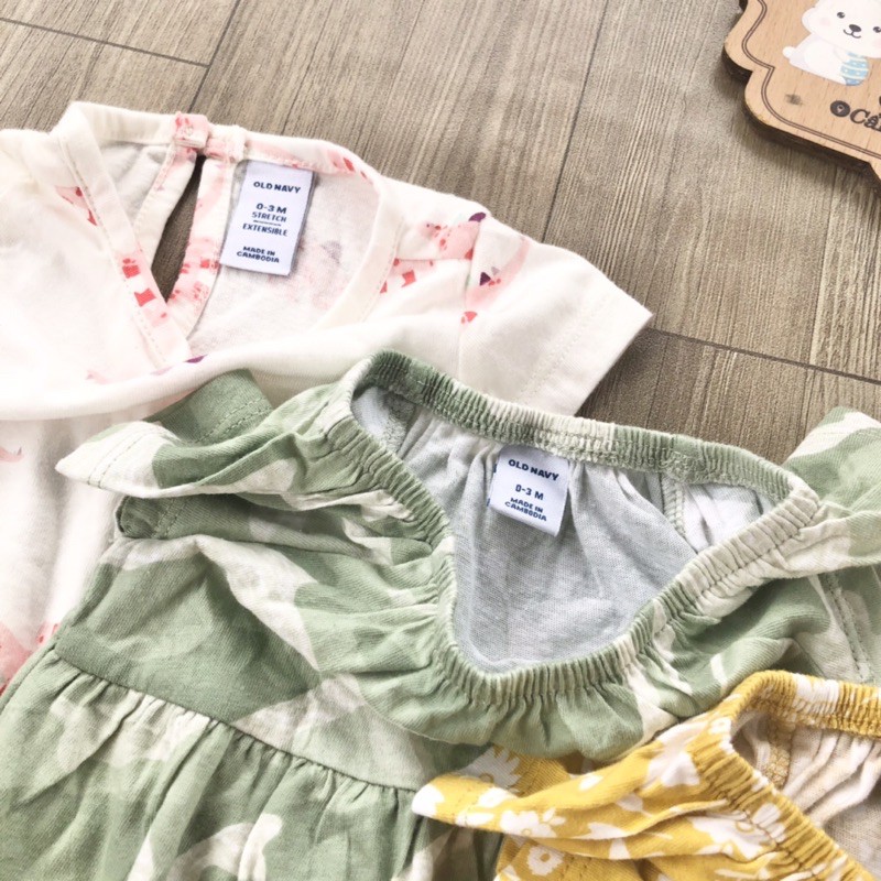 Jumsuit bé gái Old navy chất cotton mềm xuất dư