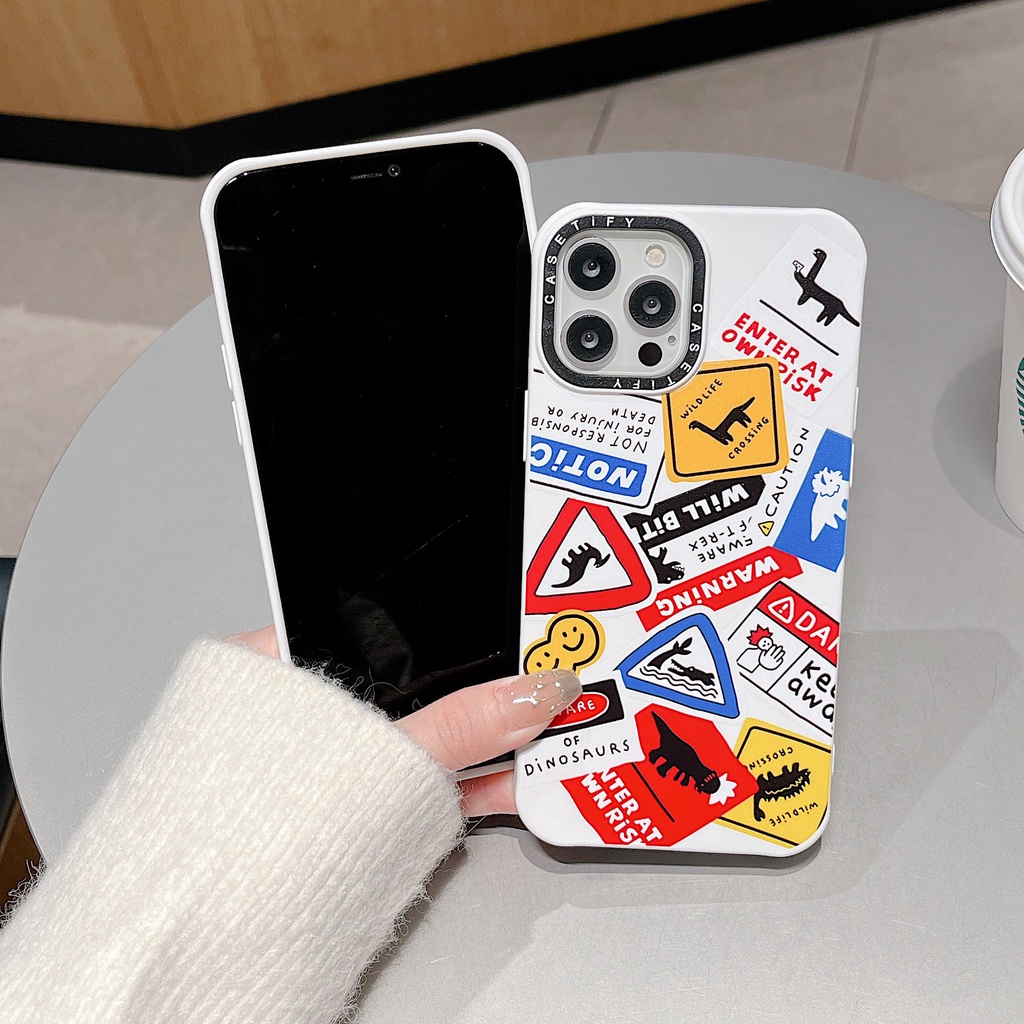 Ốp Điện Thoại Hình Máy Tính Khủng Long Dễ Thương Cho iPhone13Pro iP12Pro XS iPhone11 12Promax 13Promax 11 12 13 7P