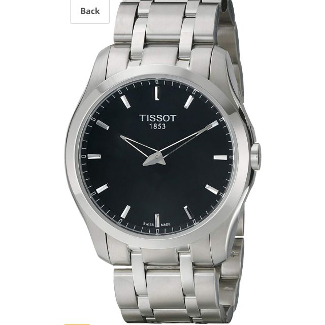 Đồng hồ nam Tissot chính hãng mặt đen siêu chất