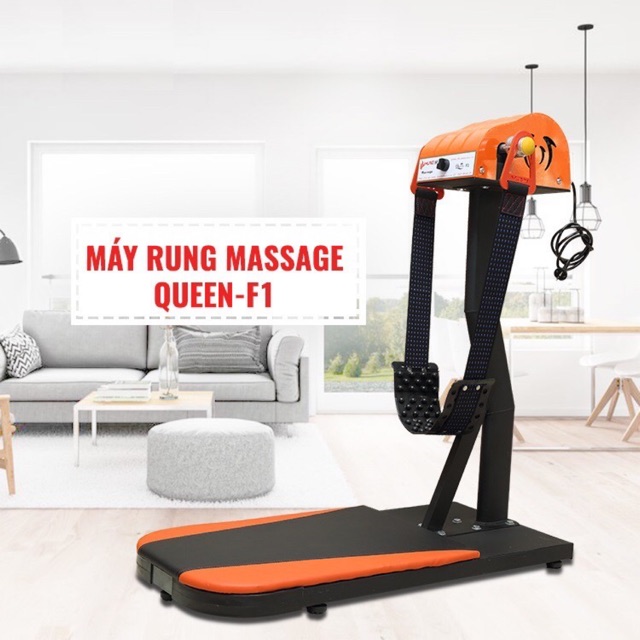 Máy Rung Massage Giảm Mỡ Bụng Đứng QEEN-F1-BH 24 tháng