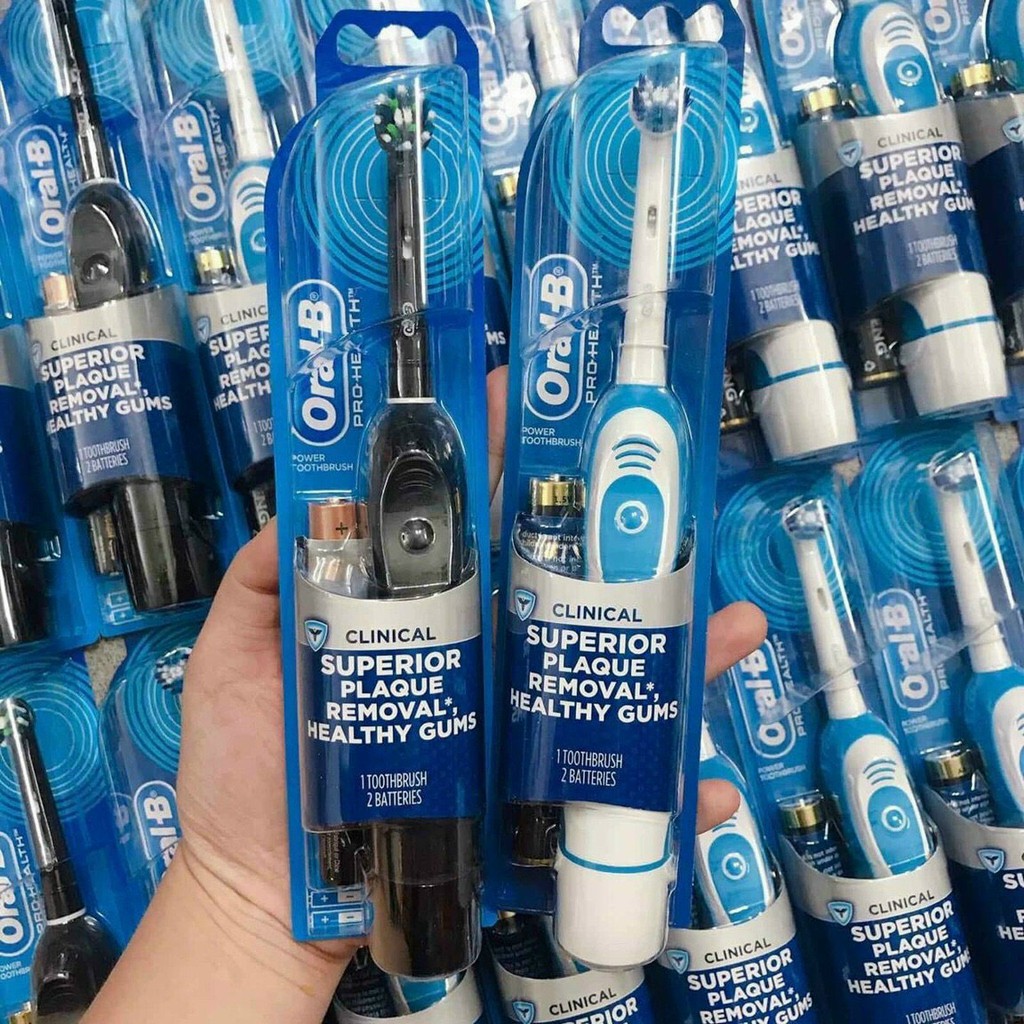 Bàn chải pin Oral-B Pro-Health Clinical nhiều mẫu