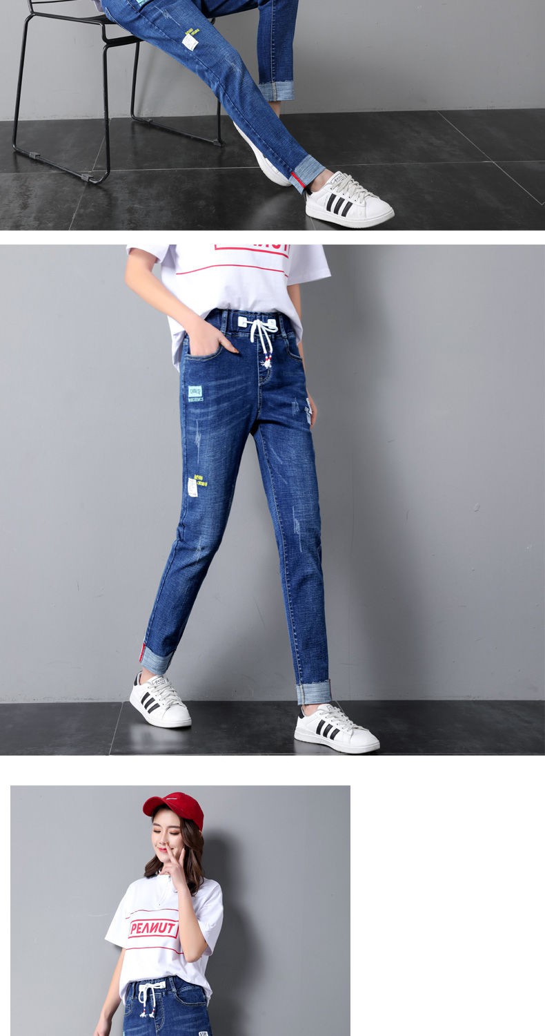 Quần Jeans Dài Lưng Thun Thời Trang Cho Nữ | WebRaoVat - webraovat.net.vn