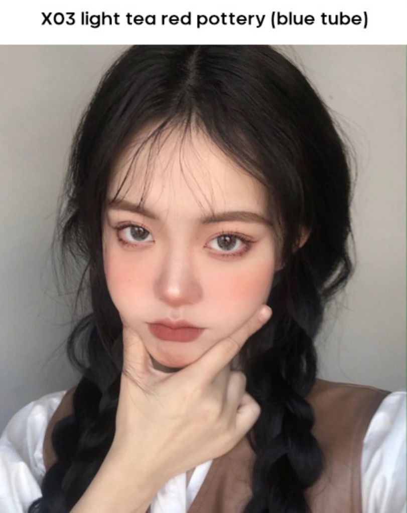 [Hàng mới về] Son kem lì nude mịn như nhung 6 màu tùy chọn không phai lâu trôi chống thấm nước dành cho bạn nữ | BigBuy360 - bigbuy360.vn