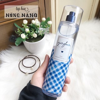 [Auth] Xịt thơm Gingham - Body Mist Bath & Body Works