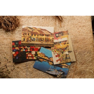 [Zó Project] Postcard giấy Dó về Hội An 11x16cm