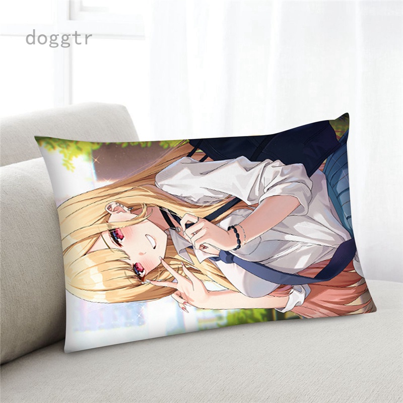 Vỏ Gối Hình Vuông In Hình Nhân Vật Anime My Dress Up Darling Kitamura