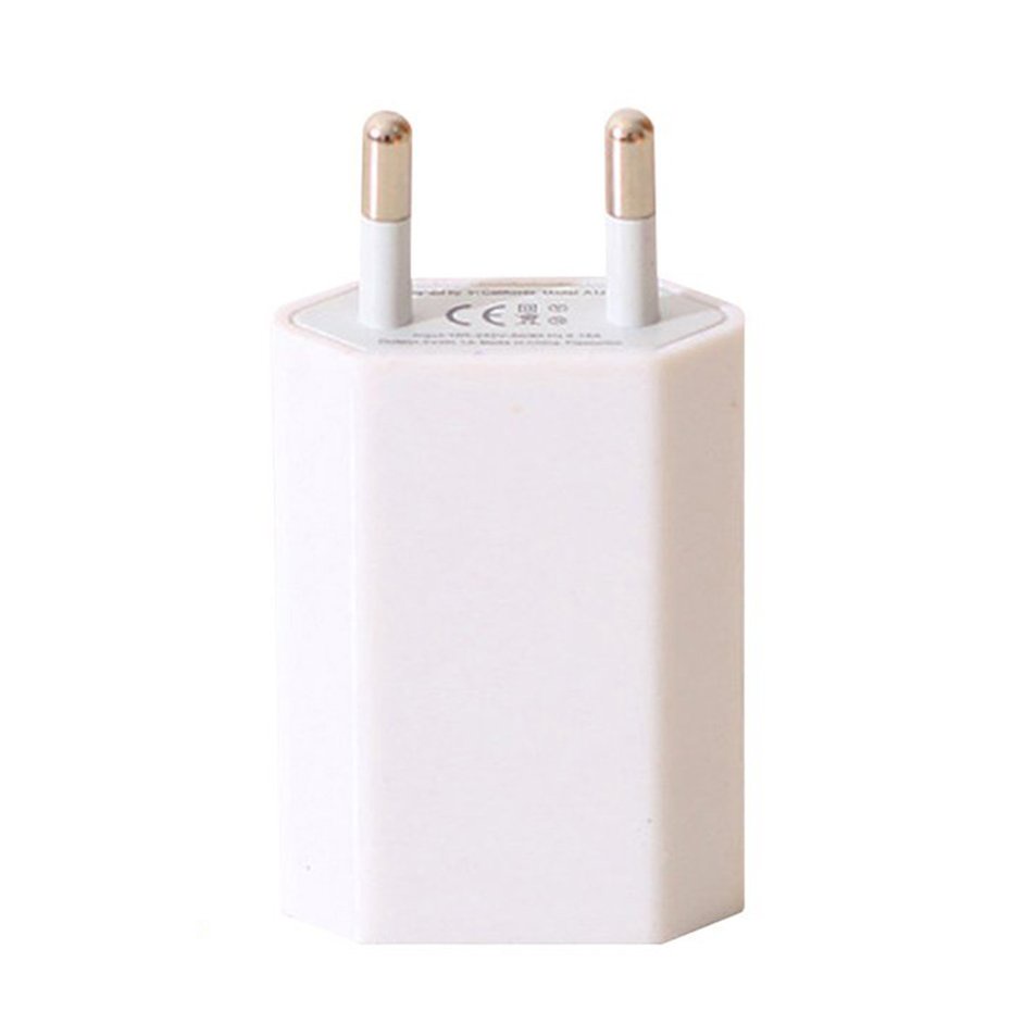 Củ sạc điện thoại di động một cổng USB 5V 500mA 12-04 chất lượng cao