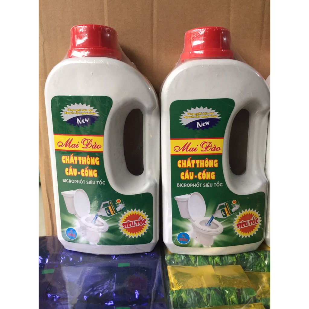 Combo 2 chai thông cầu cống cực mạnh 500ml/chai