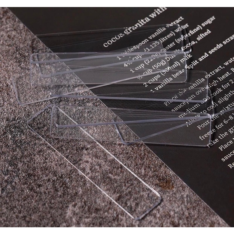 Thanh Nhựa Để Mẫu Móng