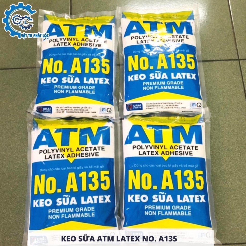 Keo sữa ATM - keo làm slime - keo dán tường - white glue 1Kg