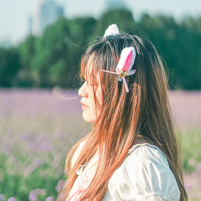 Băng Đô Tai Mèo Co Giãn Dễ Thương Dành Cho Nữ