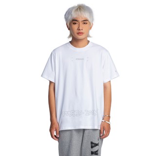 Áo thun tay ngắn 5THEWAY /public icon/ BIG LOGO SQUARE TEE in WHITE