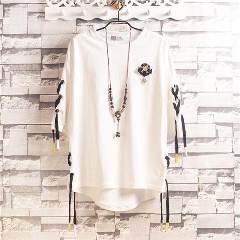 Áo nam Tay Ngắn Dáng Rộng Màu Tối Thời Trang