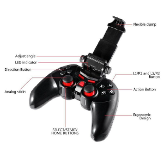 Tay cầm chơi game Bluetooth DOBE TI-465