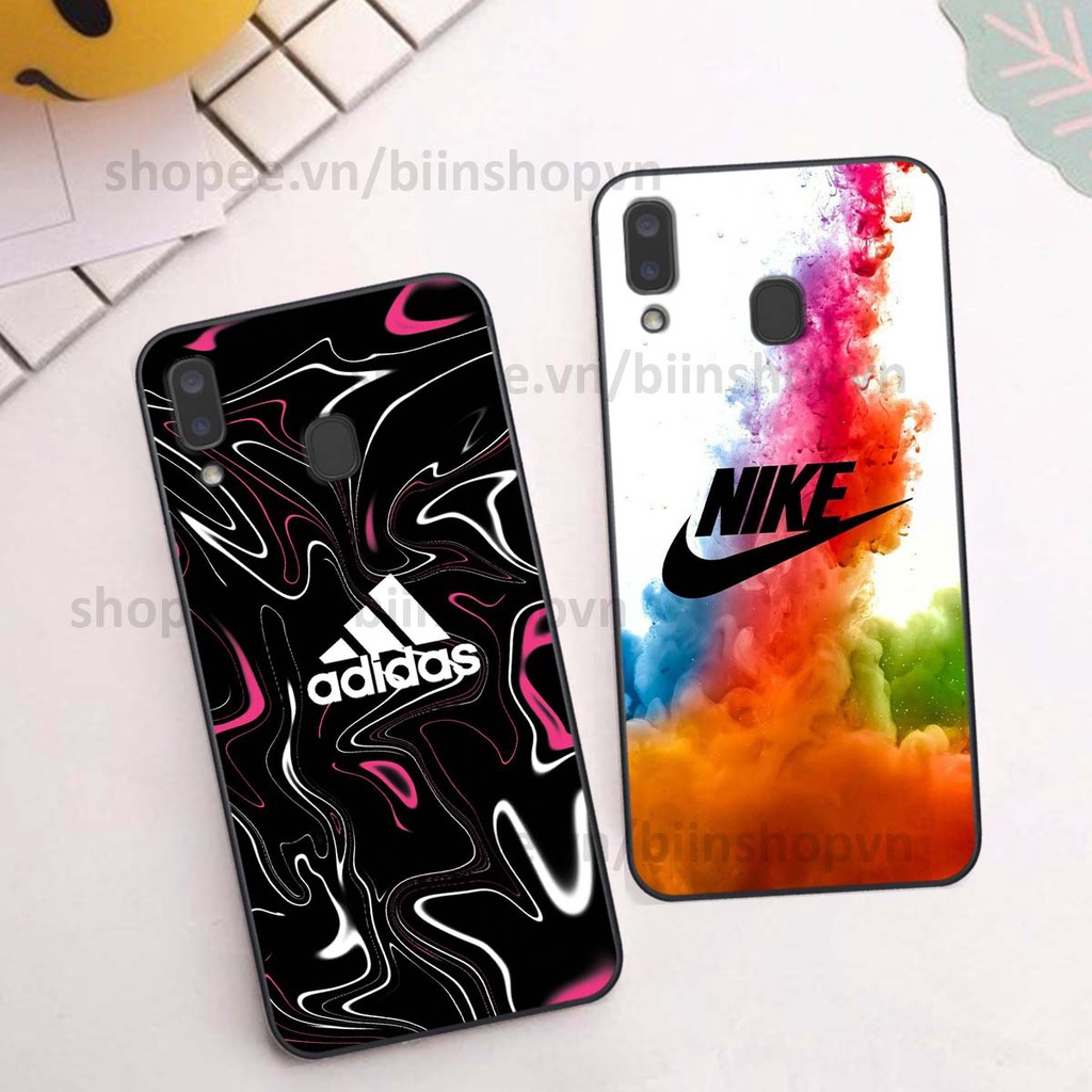 Ốp Samsung A20 / A30 in hình thương hiệu nhiều màu sắc thể thao cá tính thời trang