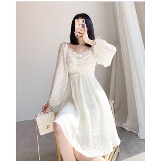 Váy tiểu thư cách điệu 2 lớp
